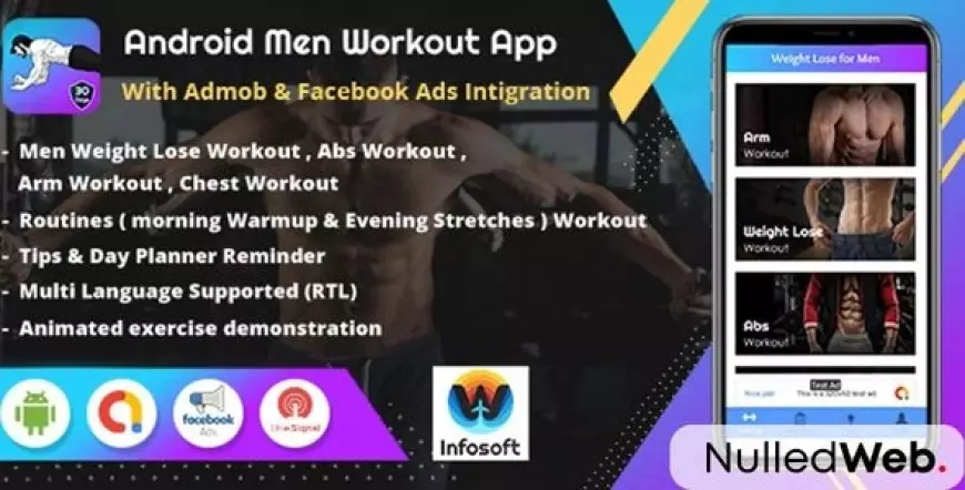 Men Workout at Home - Android App