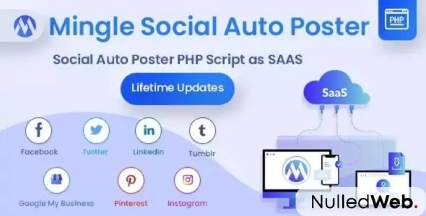 Mingle SAAS - Social Auto Poster & Scheduler PHP Script v5.0.2